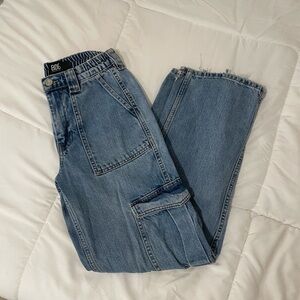 BDG Light Blue Denim Cargo Skate Jeans